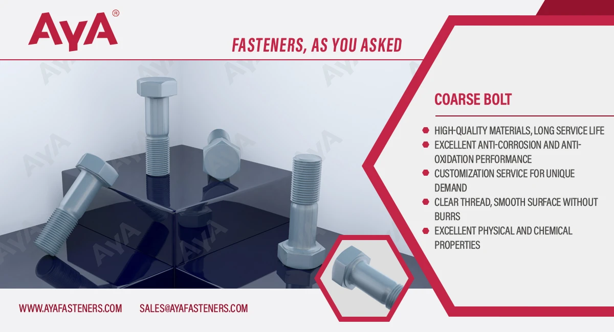 Coarse Bolt advantage Coarse Bolt advantage