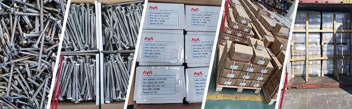 Black Oxide U Bolts-package