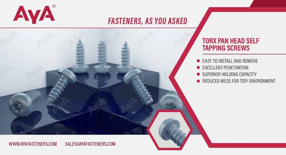 Torx Pan Head Self Tapping Screws-advantages